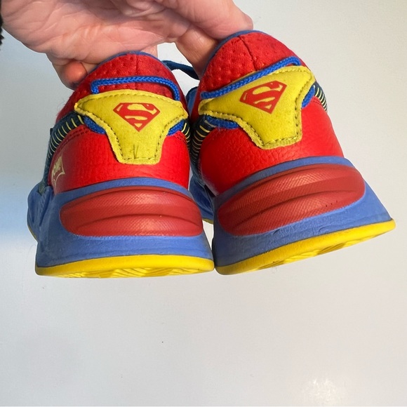 Puma Superman Lace Up  Toddler Boys Blue Sneakers Casual Shoes Size 3.5 - Picture 2 of 9